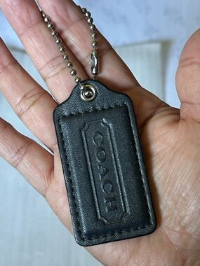Coach Vintage Hangtag Keychain Charm